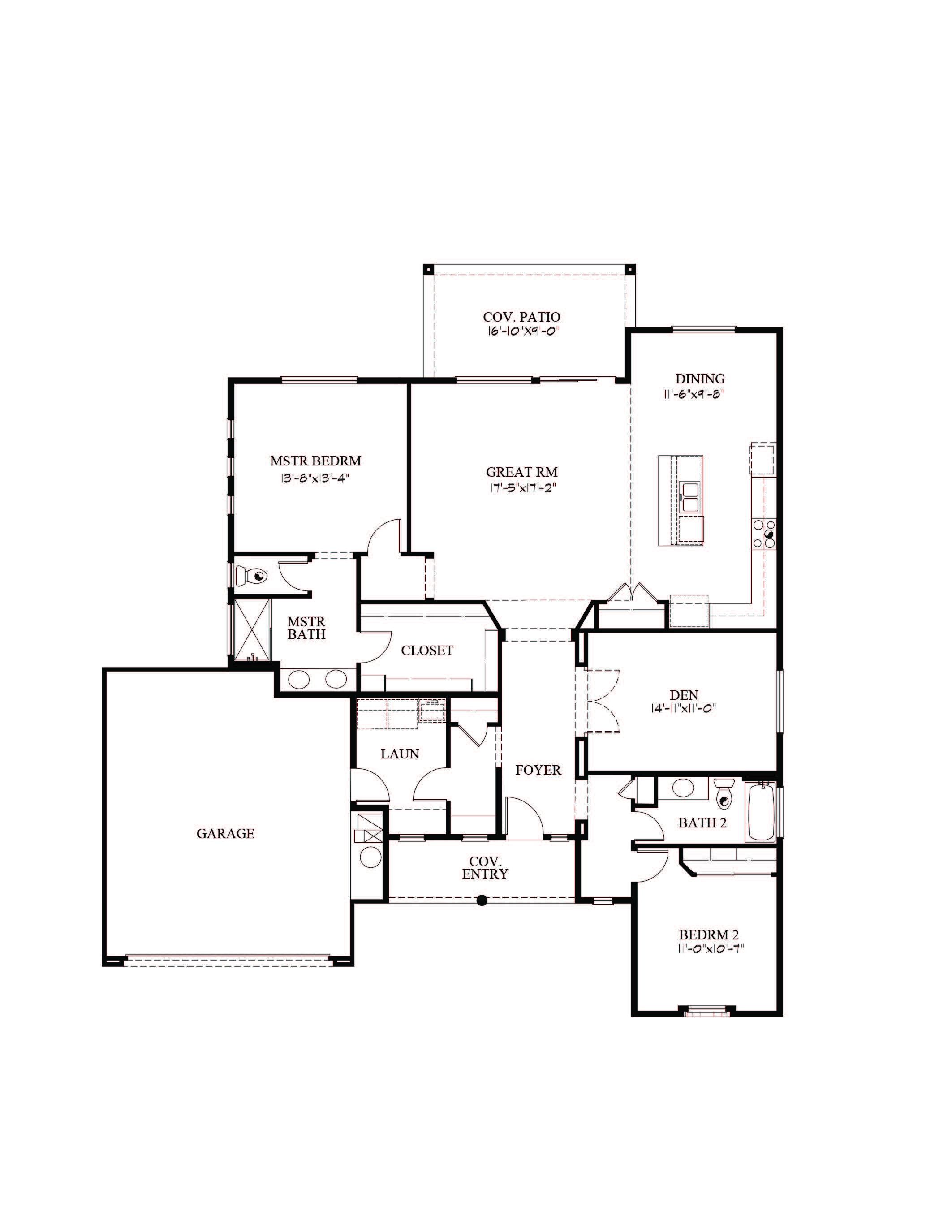 Floor Plan Rancho Viejo